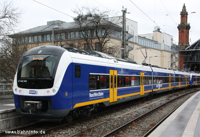 ET 440 343 der NordWestBahn. Foto: Jan Bartelsen